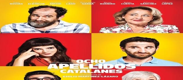 Cartel de 'Ocho apellidos catalanes' Cartel de 'Ocho apellidos catalanes'