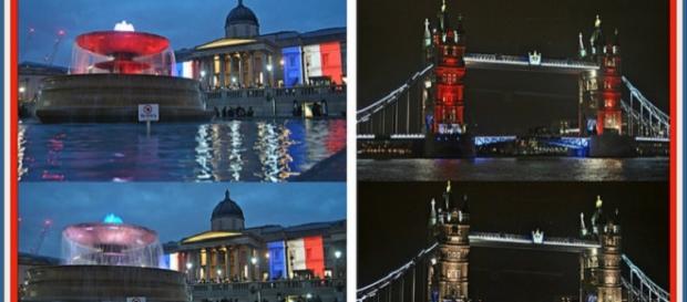 England welcomed their French allies to London England welcomed their French allies to London