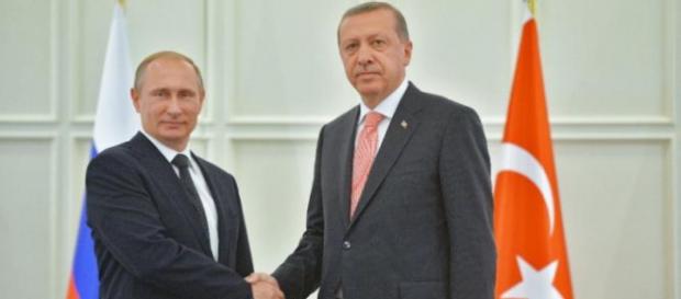 Presidentes Vladimir Putin, y Erdogan. Presidentes Vladimir Putin, y Erdogan.