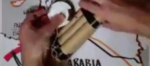 Screen shot del video didáctico que circula. Screen shot del video didáctico que circula.