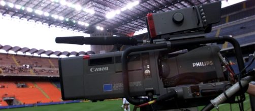 Una telecamera allo Stadio San Siro