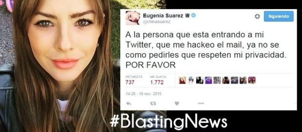 La 'China' denunció que un hacker la acosa La 'China' denunció que un hacker la acosa