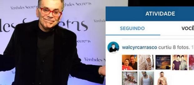Walcyr Carrasco curte fotos de rapazes na internet Walcyr Carrasco curte fotos de rapazes na internet