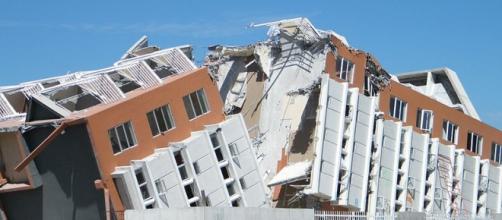Efectos de un grave terremoto.