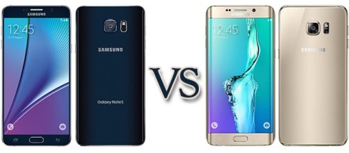 Samsung: Galaxy Note 5 vs Galaxy S6 Edge+