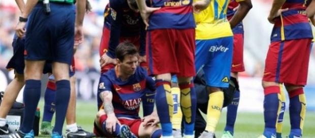 Leo Messi kontuzjowany - zdąży na Gran Derbi? Leo Messi kontuzjowany - zdąży na Gran Derbi?