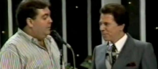Faustão grava homenagem para Silvio Santos Faustão grava homenagem para Silvio Santos