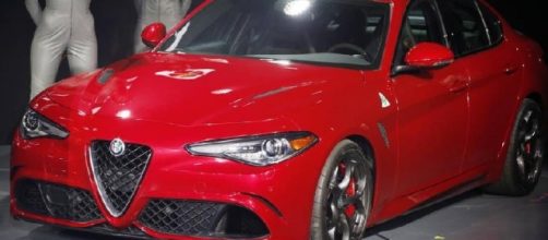 Nuova Alfa Romeo Giulia 2016 a Los Angeles.