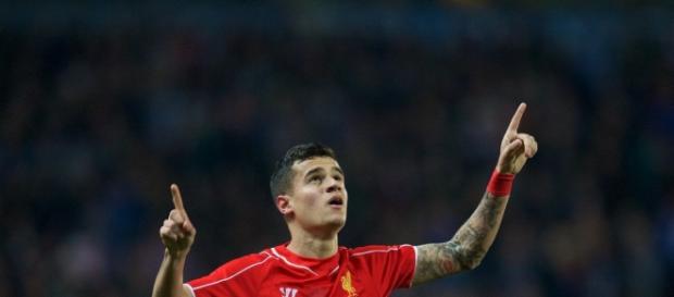 Coutinho celebrando un gol la temporada pasada Coutinho celebrando un gol la temporada pasada