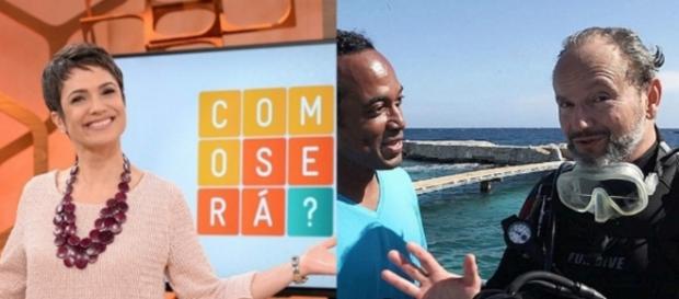 Ernesto Paglia e Sandra Annenberg declaram amor Ernesto Paglia e Sandra Annenberg declaram amor