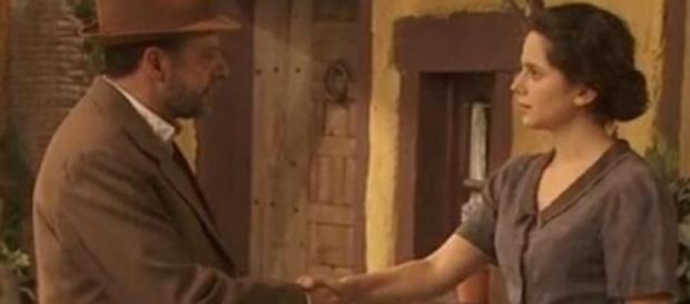 Il Segreto: Raimundo incontra Luisa Il Segreto: Raimundo incontra Luisa