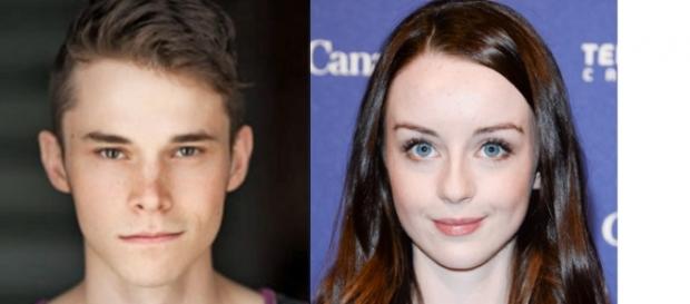 Jonathan Whitesell y Kacey Rohl, Hércules y Megara Jonathan Whitesell y Kacey Rohl, Hércules y Megara