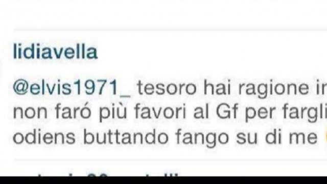 Lidia Vella attacca il Grande Fratello 14