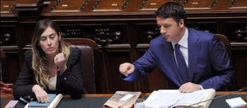 Stabilità e pensioni, Renzi e Boschi alla Camera