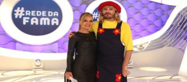 Danilo Gentilli se veste de Eliana Danilo Gentilli se veste de Eliana