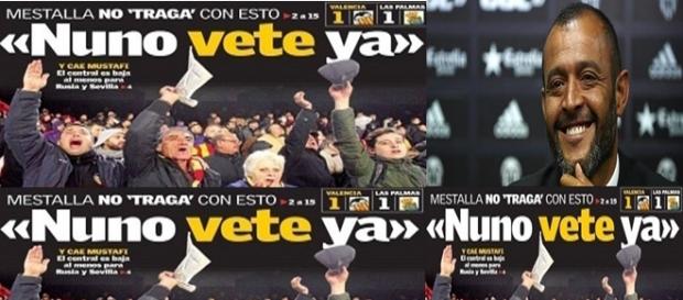 Mestalla le pide que se vaya del valencia cf Mestalla le pide que se vaya del valencia cf