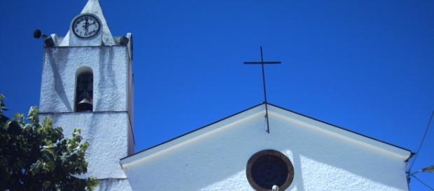 A imagem de São João Batista Igreja das Cortes A imagem de São João Batista Igreja das Cortes