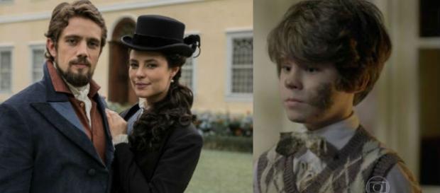 Alex não é filho de Felipe em "Além do Tempo" Alex não é filho de Felipe em "Além do Tempo"
