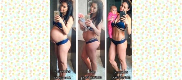 Bella Falconi mostra ótima forma física Bella Falconi mostra ótima forma física