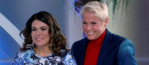 Mara e Xuxa (Reprodução/Record) Mara e Xuxa (Reprodução/Record)