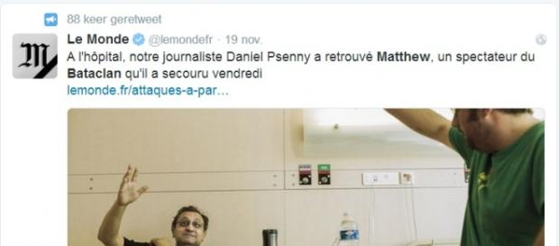 Matthew miał szczęście dwa razy - Twitter.com Matthew miał szczęście dwa razy - Twitter.com