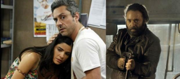 Tóia, Romero e Zé Mª na novela "A Regra do Jogo" Tóia, Romero e Zé Mª na novela "A Regra do Jogo"