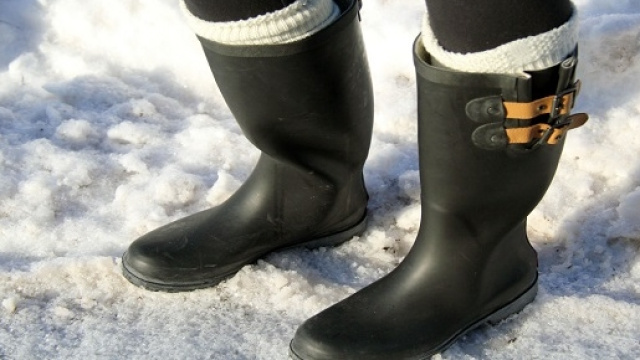 Galosce o rain boot must have inverno