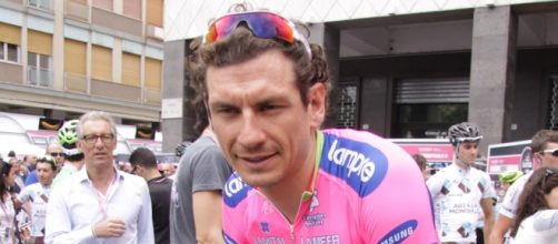 Filippo Pozzato in maglia Lampre.