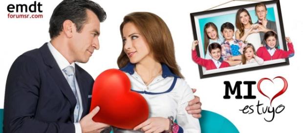 Poster de divulgação da novela Poster de divulgação da novela