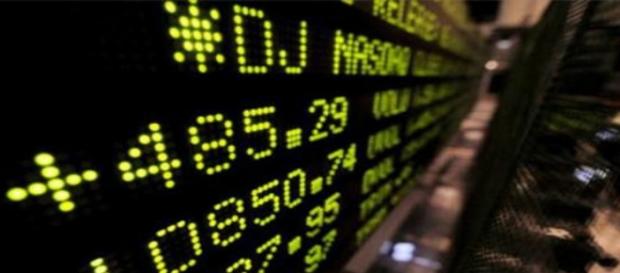 Tabellone mercato finanziario. Tabellone mercato finanziario.