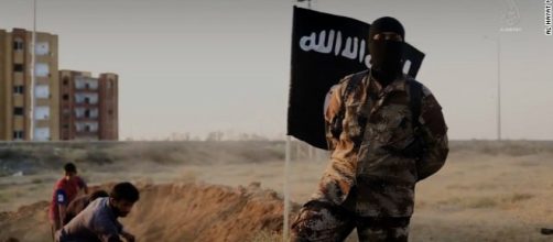 Militante dell'Isis in una foto