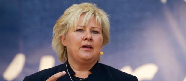 Erna Solberg, primeira-ministra da Noruega Erna Solberg, primeira-ministra da Noruega