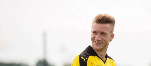 Marco Reus fühlt sich beim BVB wohl Marco Reus fühlt sich beim BVB wohl