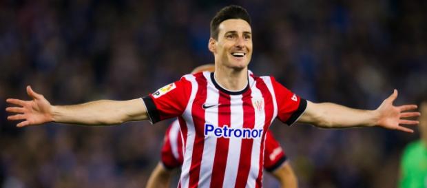 Aduriz durante la temporada pasada Aduriz durante la temporada pasada