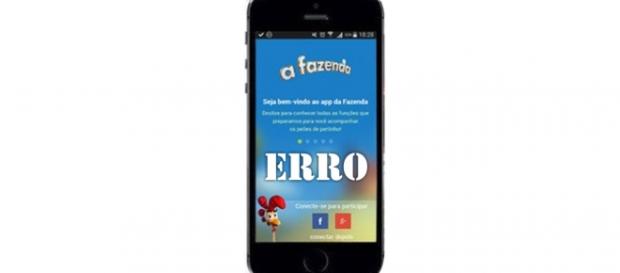 Aplicativo da Fazenda continua dando erro Aplicativo da Fazenda continua dando erro