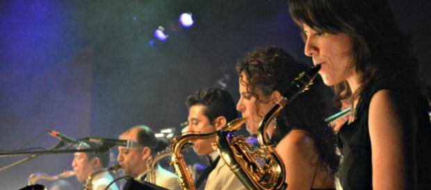 Big Band Jazz de México. Archivo, Mitzi Vera Big Band Jazz de México. Archivo, Mitzi Vera