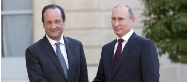 Hollande ha incontrato Putin a Mosca Hollande ha incontrato Putin a Mosca