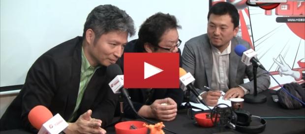 Imagen de la entrevista en el Salon del Manga Imagen de la entrevista en el Salon del Manga