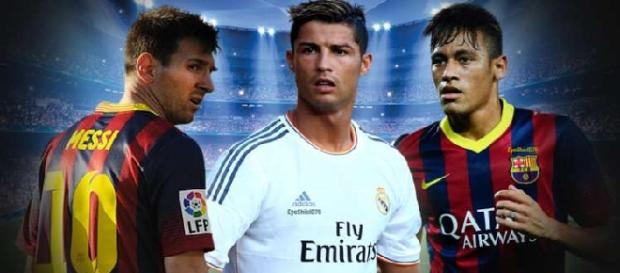 Neymar, Messi y Cristiano se disputarán el premio Neymar, Messi y Cristiano se disputarán el premio