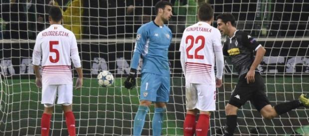Uno de los goles del conjunto alemán. Uno de los goles del conjunto alemán.