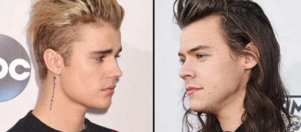 Justin Bieber apoiou Harry Styles. Justin Bieber apoiou Harry Styles.