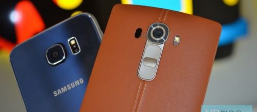 I due top di gamma Samsung Galaxy S6 e LG G4