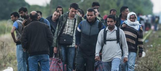 Refugiados preferem o norte da Europa. Refugiados preferem o norte da Europa.
