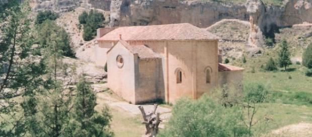 El cañon del río Lobos. Ermita templaria. El cañon del río Lobos. Ermita templaria.