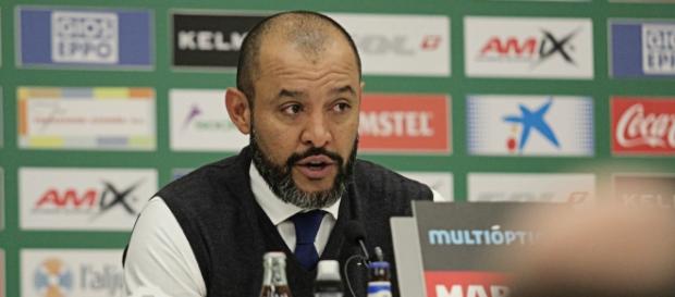 Nuno durante una rueda de prensa Nuno durante una rueda de prensa