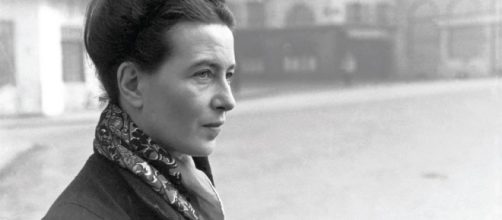Escritora e filósofa Simone de Beauvoir
