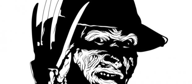Caricatura en tinta de Freddy Kruger Caricatura en tinta de Freddy Kruger