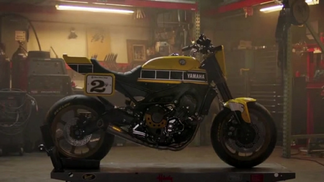 Yamaha Mt-09 by Roland Sands Design.