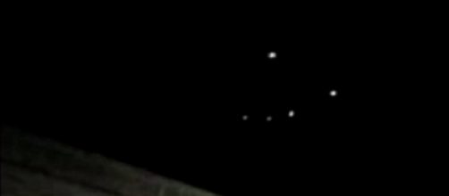 Flotta di Ufo fotografata in Texas