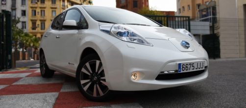 La Nissan LEAF 30 kwh a Parigi